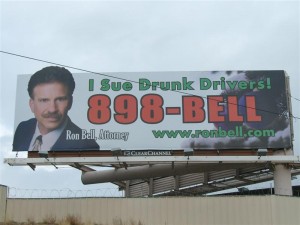 Ron Bell, I Sue Drunk Drivers