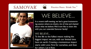 Samovar Tea Lounge as a mission-inspired business